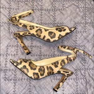 Vince Camuto Heeled Peep Toe Sandals
